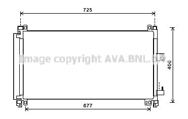 AVA QUALITY COOLING Lauhdutin, ilmastointilaite CN5273D